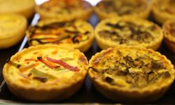 Quiches poivrons et poirreaux